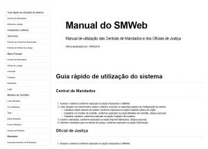 SMWEB – Mandados – Ceman's e Oficiais de Justiça « eproc