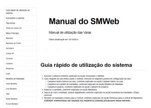 SMWEB – Mandados – Ceman's e Oficiais de Justiça « eproc